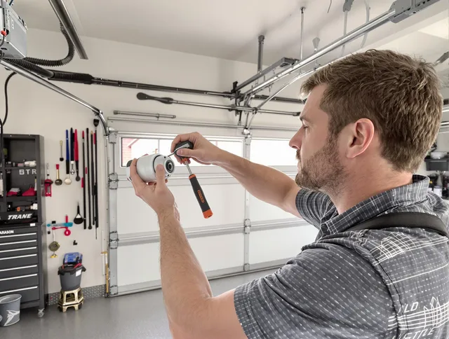 Garage door opener repair service by Manhattan Beach Garage Door Repair in Manhattan Beach