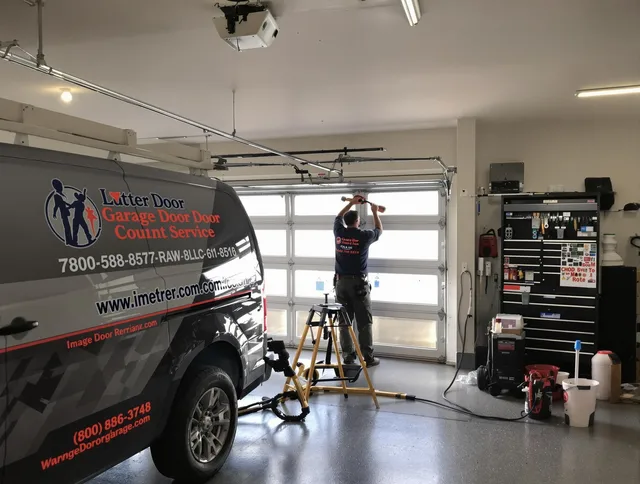 Manhattan Beach Garage Door Repair team performing same-day garage door repair in Manhattan Beach